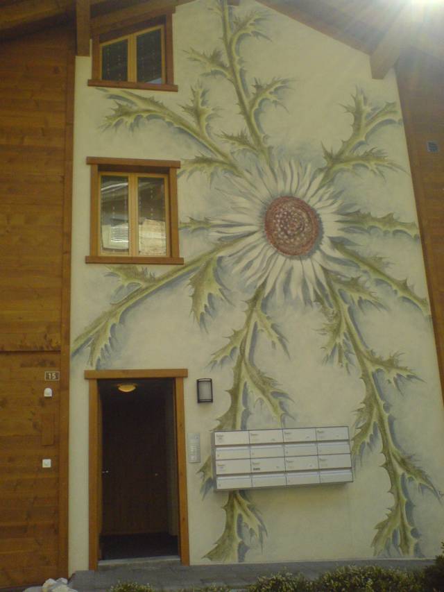 graffiti a haz oldalan?