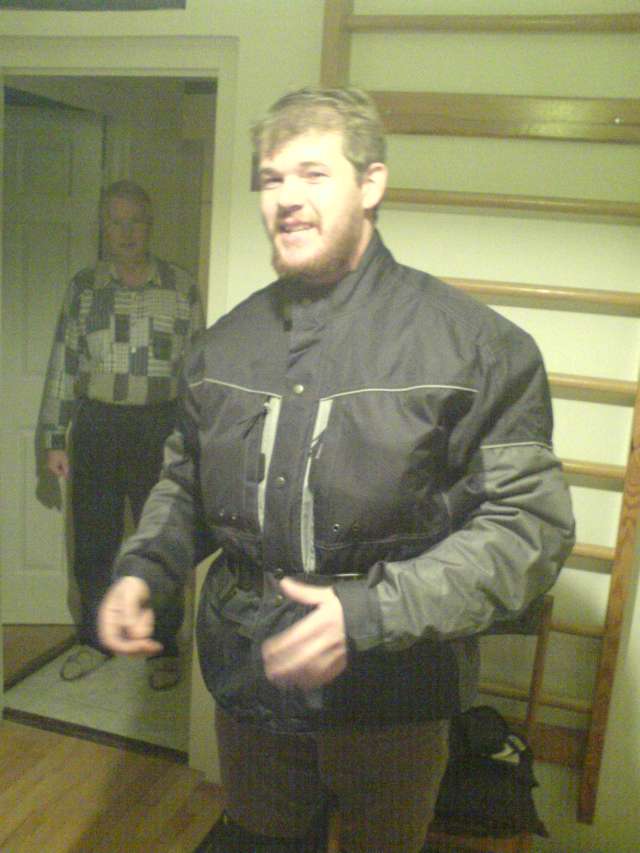 a l�tatlanban megvett uj kabat.. 