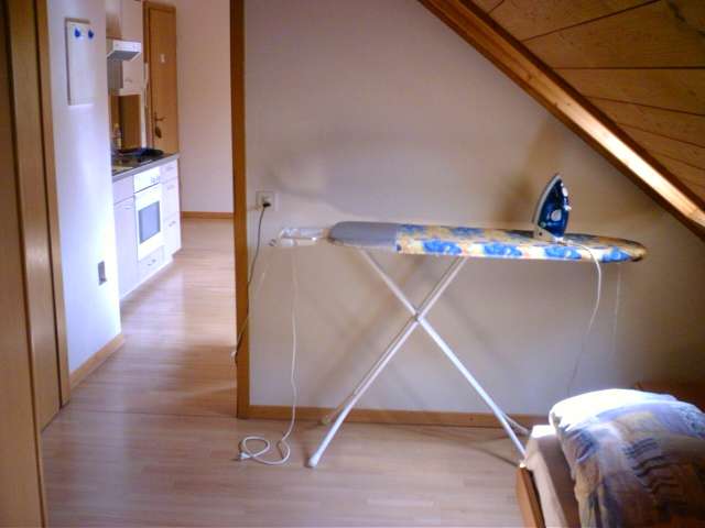 a szomszed neni kimondottan rendes volt. egyik utalasomra kaptam kolcson vasalodeszkat. hasznalom is. kb 1szer 1 honapban